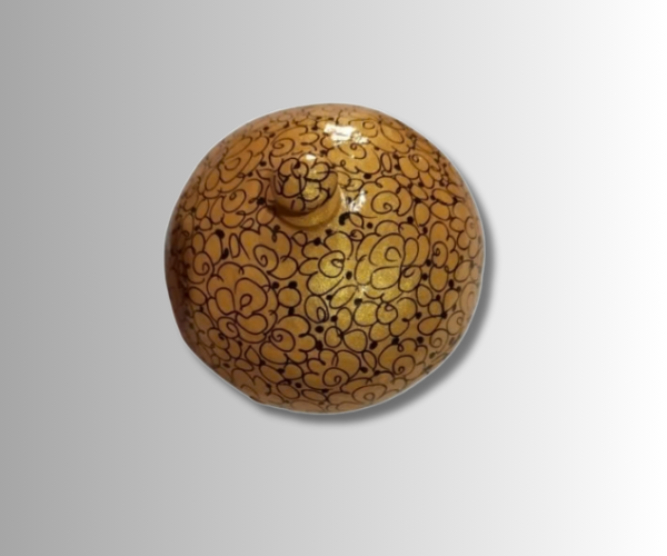 PAPIER MACHIE POWDER BOX